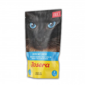 JOSERA kaķiem FILEJA Chicken with Salmon 8 x 70 g